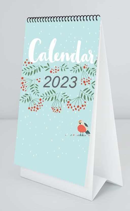 AY FASHION Table Calendar 2023 for office ,home ,Table ,Standing Flip