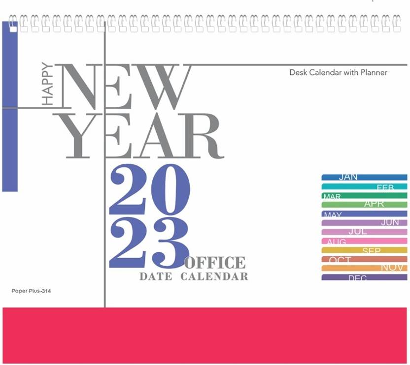 ARGS PAPER PLUS 314 OFFICE DATE CALENDAR 2023 Table Calendar Price in
