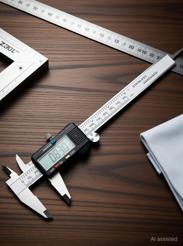 Zhart Stainless Steel Electronic Vernier Caliper ZC102A Digital Caliper(150 mm)
