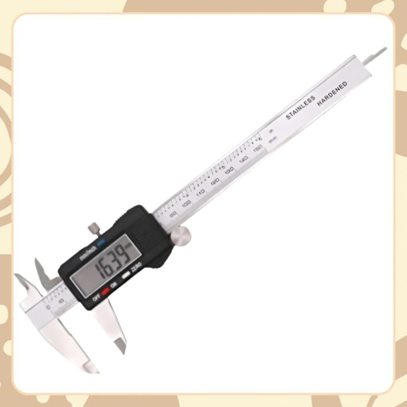 Moksha Mart Electronic Caliper Measuring Instrument with Clear LCD Readout Electronic Stainless Steel Caliper for Accurate Dimension Measurement Digital Caliper(300 mm)