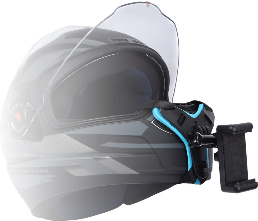 NAFA NAFA Helmet Jaw Clamp Camera Mount(Blue, Black) - Flipkart Deal