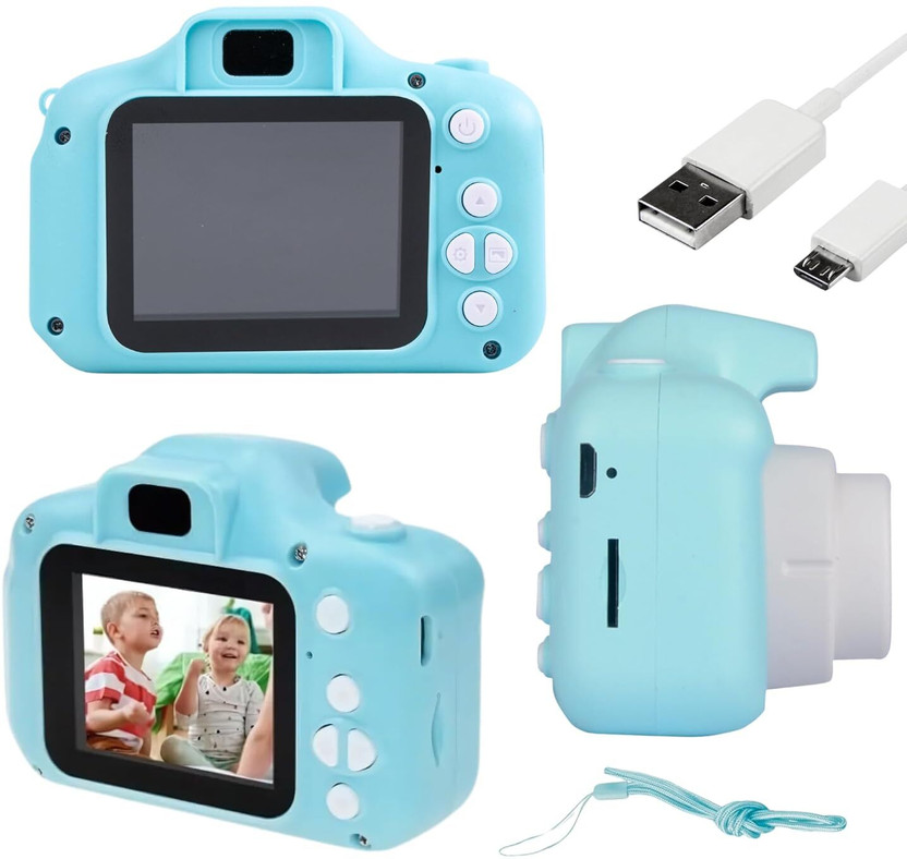 BuyLuxe BuyLuxe Mini Digital Camera for Kids for Girls and Boys | Gift for Young Children 13MP DSLR Camera(Blue) - Flipkart Deal