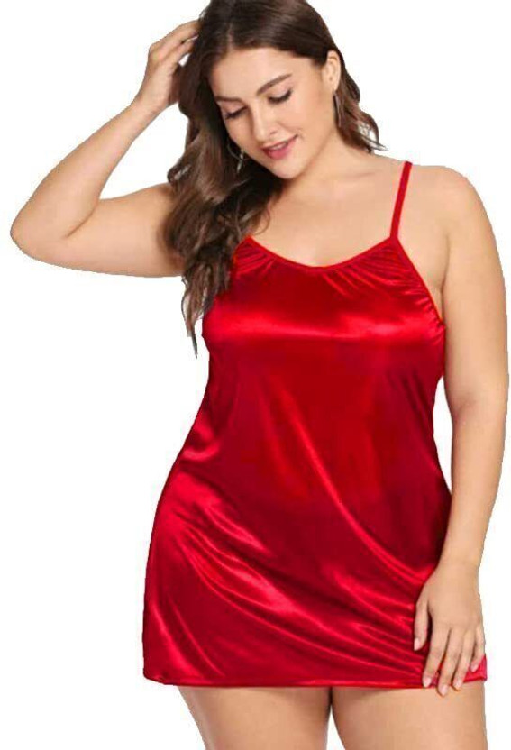CAT LEYER Self Design, Embellished, Striped, Solid Babydoll