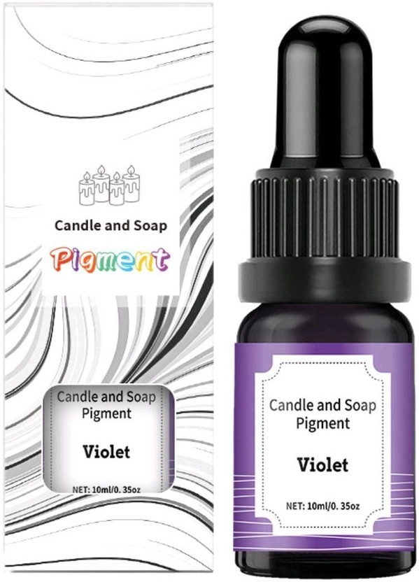 Mycasaclay Mycasaclay Candle and Soap Pigment Dye Liquid Oil-Based 10ml Bottle (Violet) Candle(Purple, Pack of 1) - Flipkart Deal