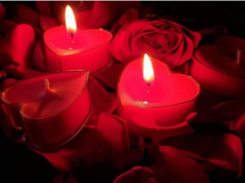 Rajbrothers Rajbrothers Rose Scented Candle Candle(Red, Pack of 10) - Flipkart Deal