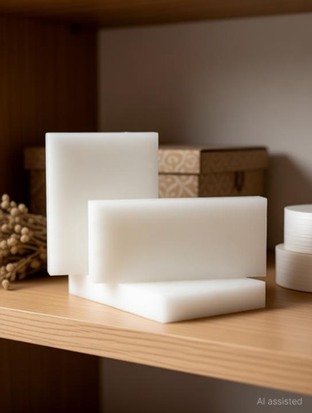 Prachi collection 1 Kg Pure Paraffin Wax for Candle(White, Pack of 1000)
