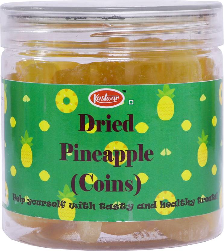 kastwar Dried Pine apple Coins Dehydrated Fruits pine apple Price in India Buy kastwar