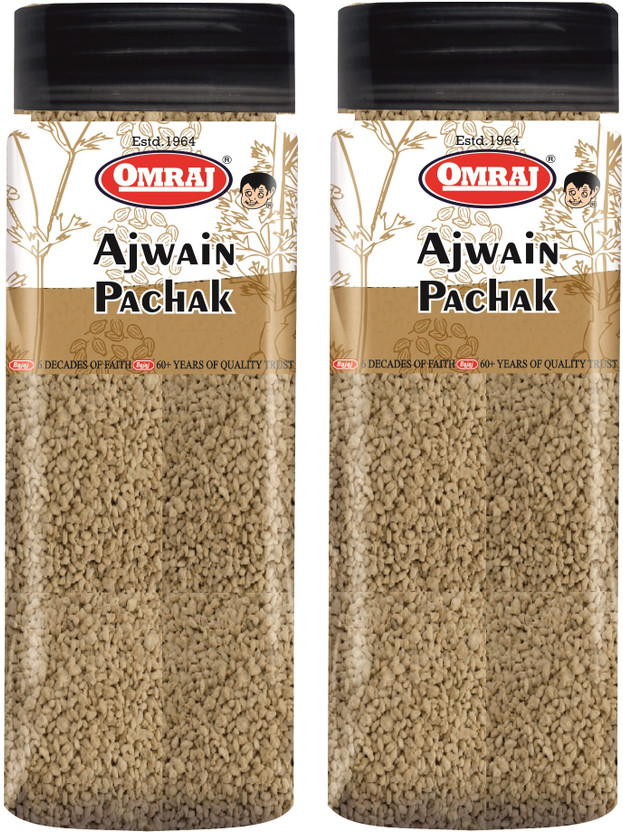 BAJAJ BAJAJ OMRAJ Ajwain Pachak Buy 1 Get 1 Free | Tasty After Meal Digestive Natural Ajwayan Mouth Freshener(2 x 1 pieces) - Flipkart Deal