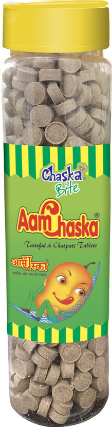 CHASKA BITE Alkas|Aam Chaska|Chatpati Tablet|Dry Mango Candy|Amchoor Digestive Tablet| CHATPATA Candy(250 g)