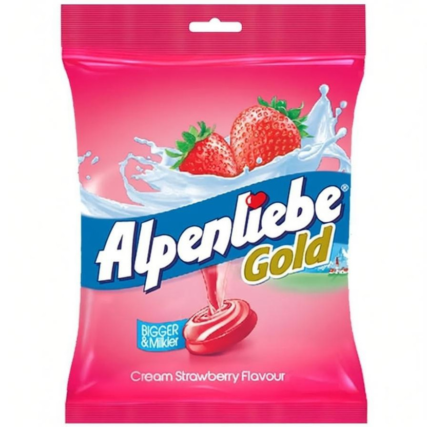 Alpenliebe Gold Cream Strawberry Candy(152 g)