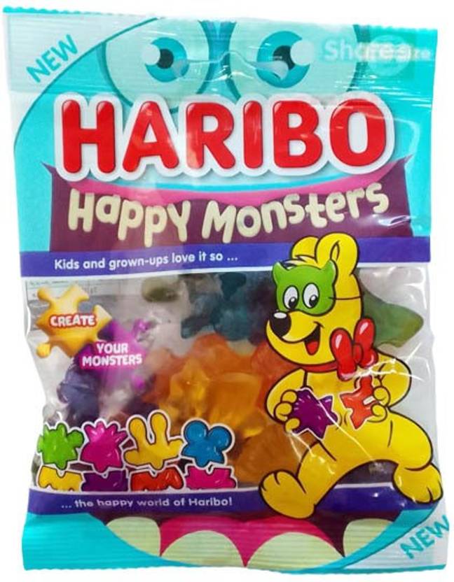 Haribo Happy Monsters Mix Flavors Mix Flavors Jelly Candy Price in