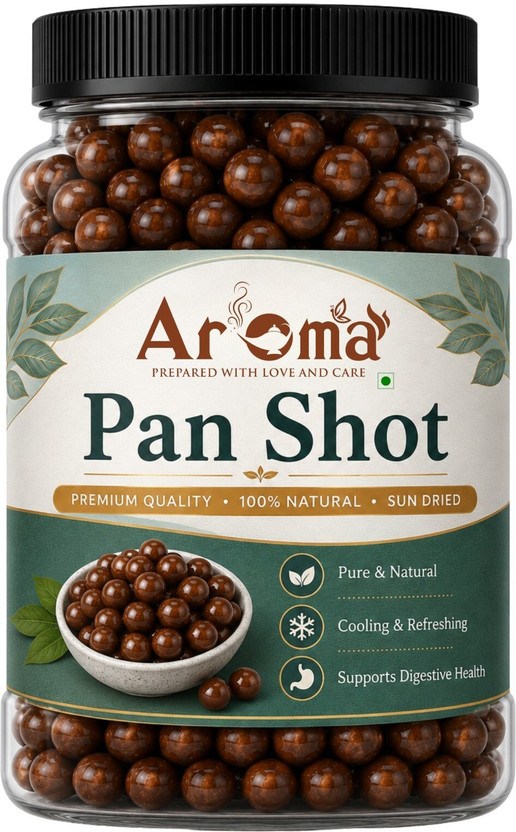 Aroma Paan Shot Candy | Paan flavored hard candy | mouth freshener | refreshing sweet paan Candy(900 g)