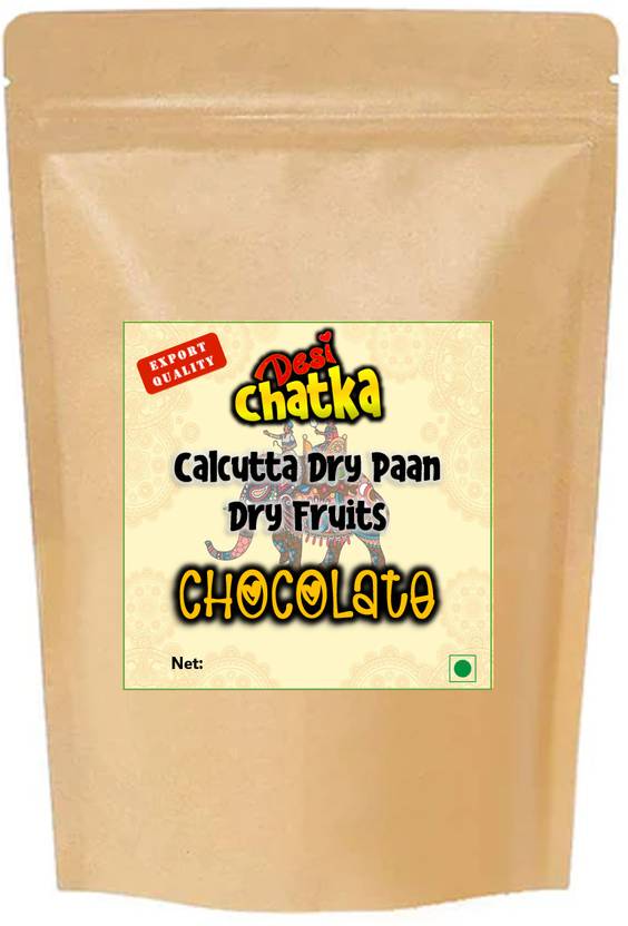 Desi Chatka Calcutta Dry Paan with Dry fruits Fruits Chocolate Flavor 1