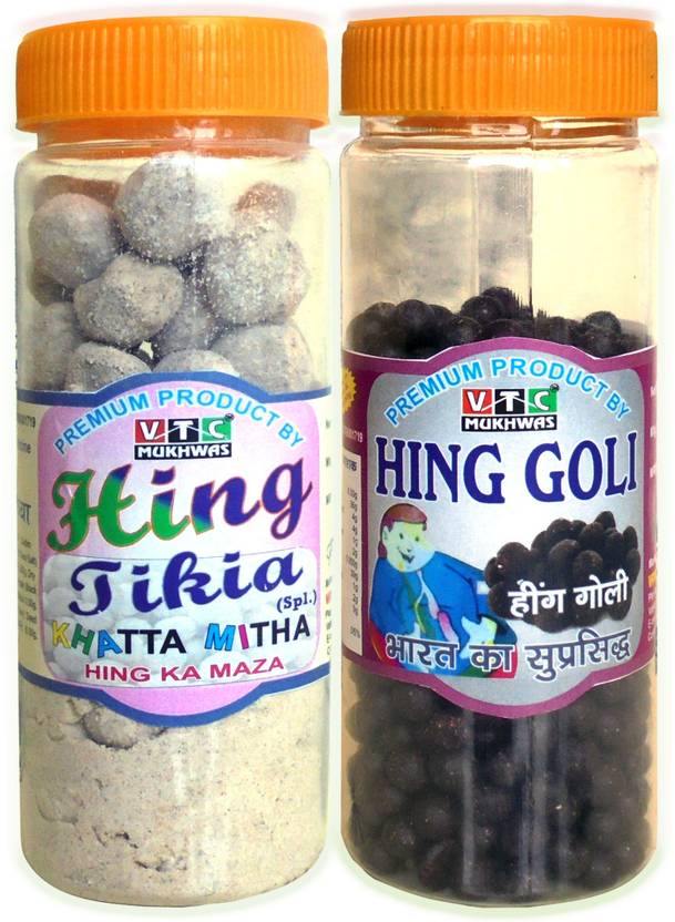VTC Natural Digestive Hing Peda/Hing Goli Relieve Gas Acidity (400 G