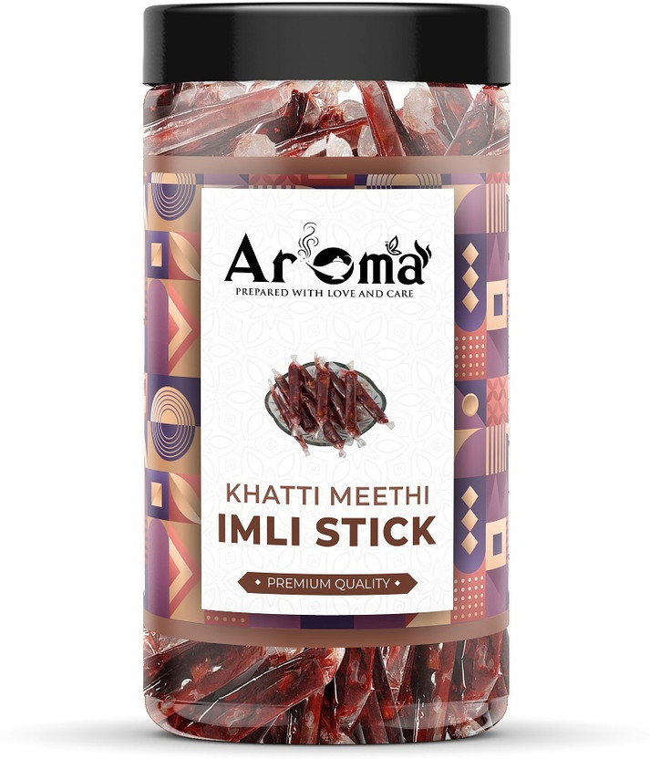 Aroma Imli Sticks Premium Quality|Sweet-Tangy Tamarind Candy|Traditional Indian Candy Imli Candy Sticks(900 g)