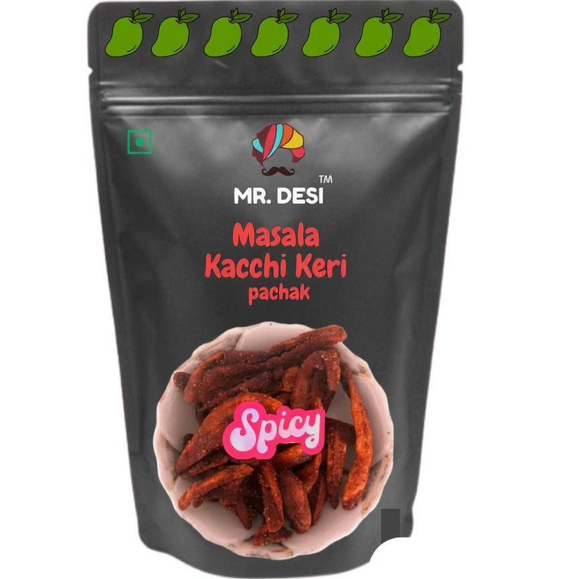 MR DESI Masala Kacchi Keri Pachak Churan (RAW MANGO)/ khatta meetha Kaccha Aam PACHAK RAW MANGO Sour Candy(500 g)