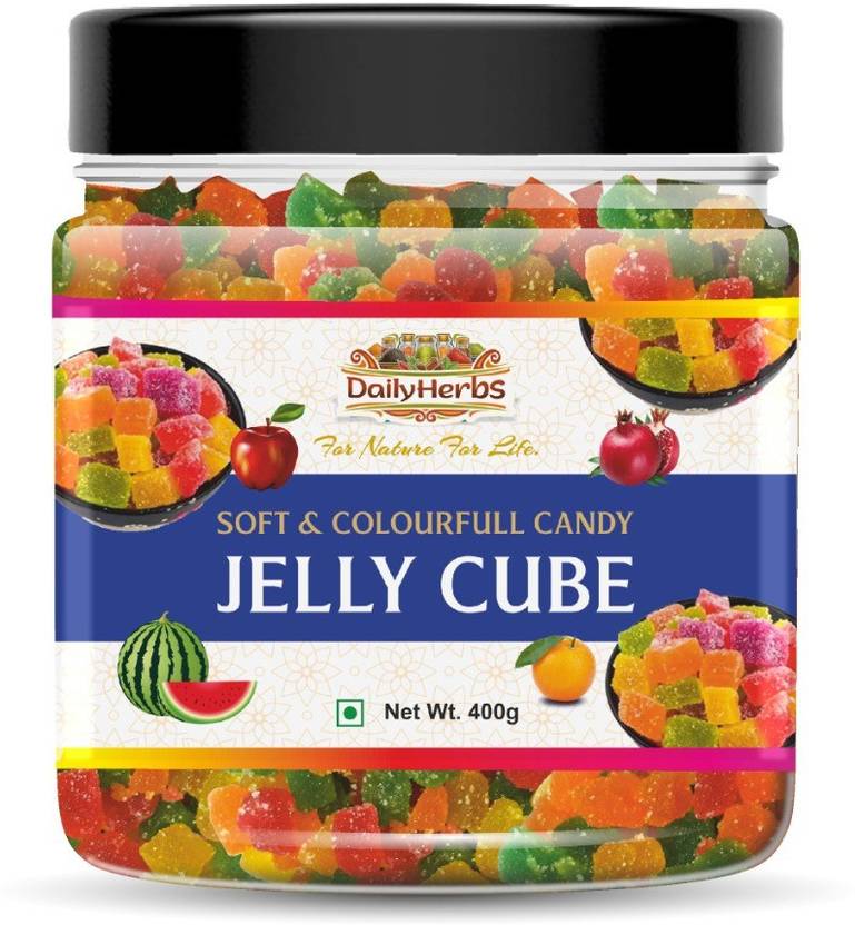 DAILYHERBS Jelly Bites / Mix Fruit Candy / Sugar Coated Mix Fruits