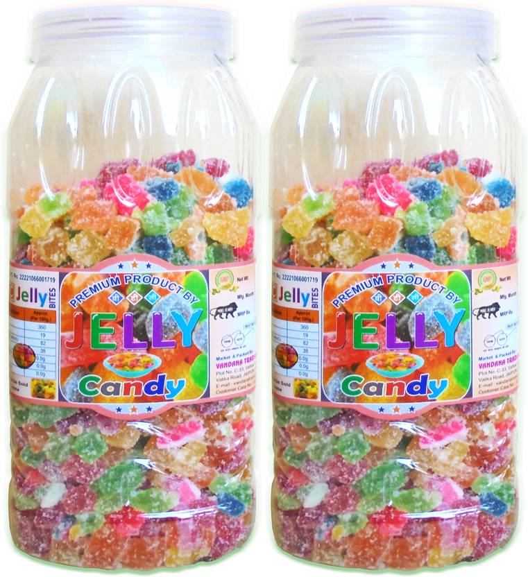 VTC Natural Fruit Jelly Candy Toffee Jelly Bites Real Taste of Fruit