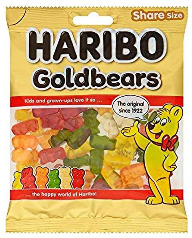 Haribo Gold Bears Gummi Imported Mixed Fruit Candy Price in India Buy