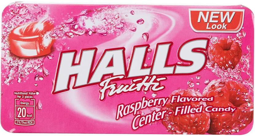 HALLS Raspberry Flavoured Center Filled Candy Price in India - Buy ...