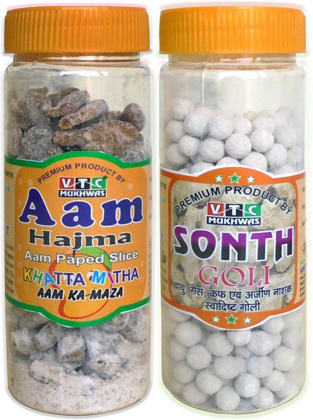 VTC Digestive Mango Slie/Mango Churan Or Ginger Candy, Adrak Goli Mango