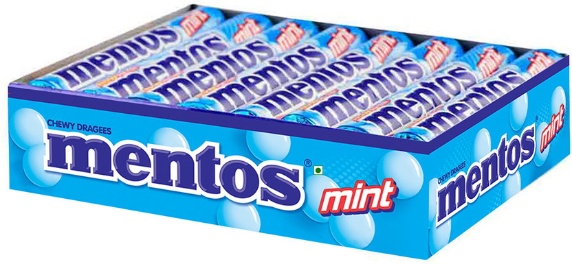 Mentos Chewy Toffee Mint Toffee(18 x 36.4 g)