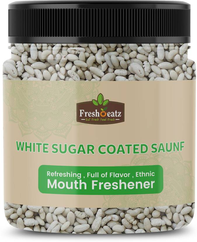 Freshoeatz White Coated Fennel Seeds Saunf Saunf Mouth Freshener Price
