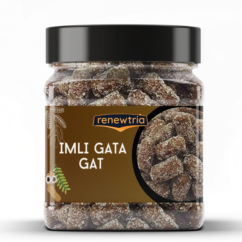 RENEWTRIA Imli Candy (Khatta Mitha Swad) (Churan) Tamarind Candy Jar Pack Imli Candy(400 g)