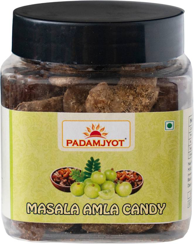 padamjyot Masala Amla Candy with Spicy and Salted Digestive Masala Coating masala amla Candy