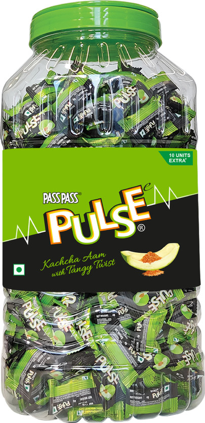 Pulse Kachcha Aam Candy Jar | Raw Mango Candy with Chatpata Masala | 2632.5g Kachcha Aam Candy(2632.5 g)