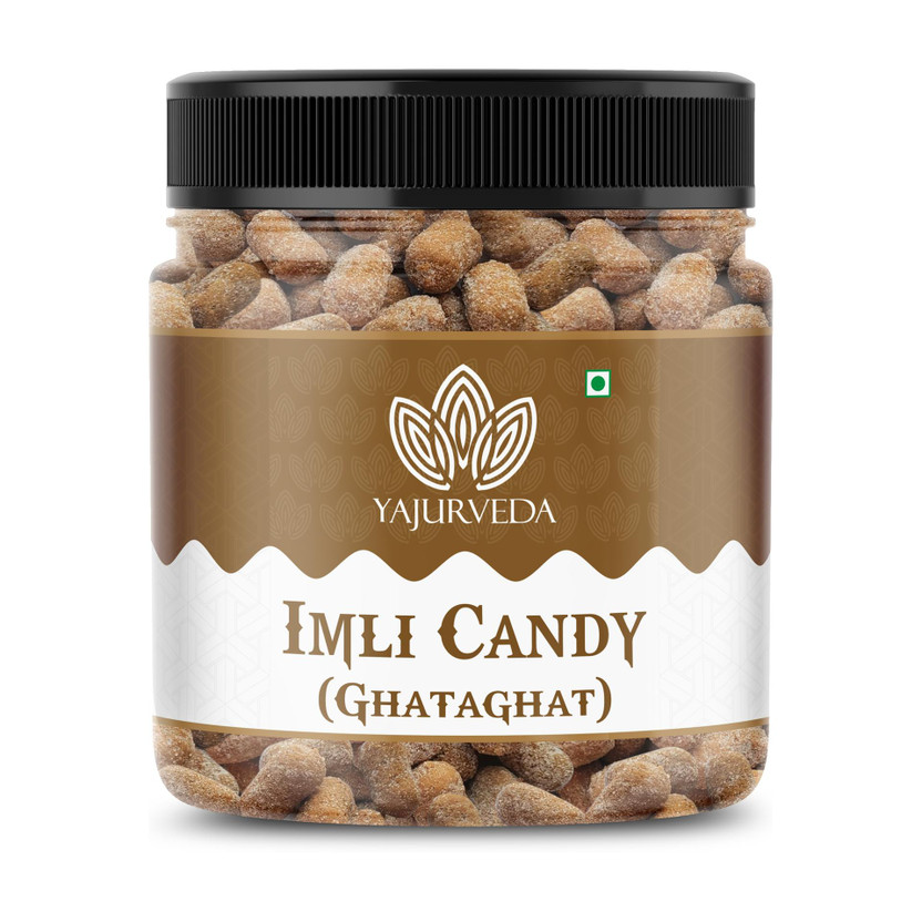 Yajurveda Yajurveda Gatagat Emli Candy Imli Candy Jar (Khatta Mitha Swad) (Churan) Tamarind Candy IMLI Candy(300 g) - Flipkart Deal