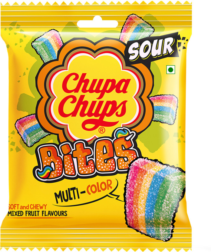 Chupa Chups Bites Mixed Fruit Sour Candy(61 g)