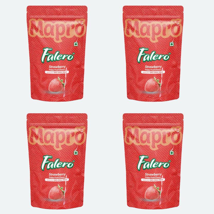 Falero Strawberry Pulpy Fruit Chews 175g strawberry Jelly Candy Price