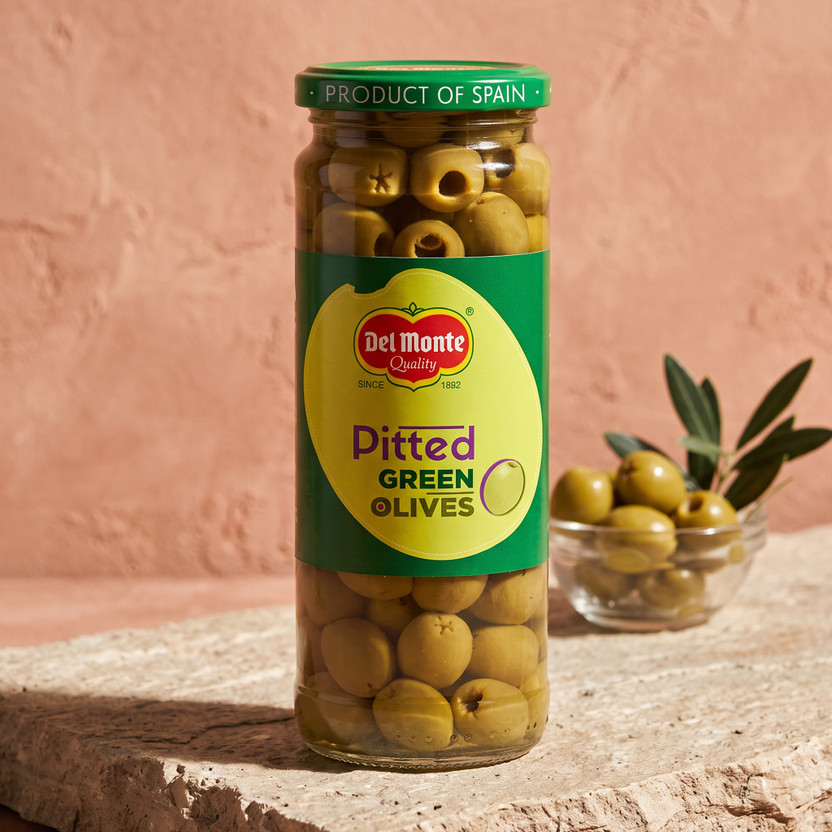 Del Monte Pitted Green Olives(450 g)