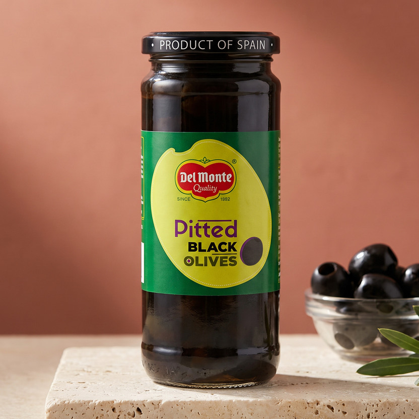 Del Monte Pitted Black Olives(450 g)