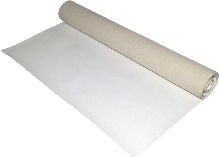 Artifact 28" X 5 Meters Polycotton Medium Grain Canvas Roll (Set of 1)(White)