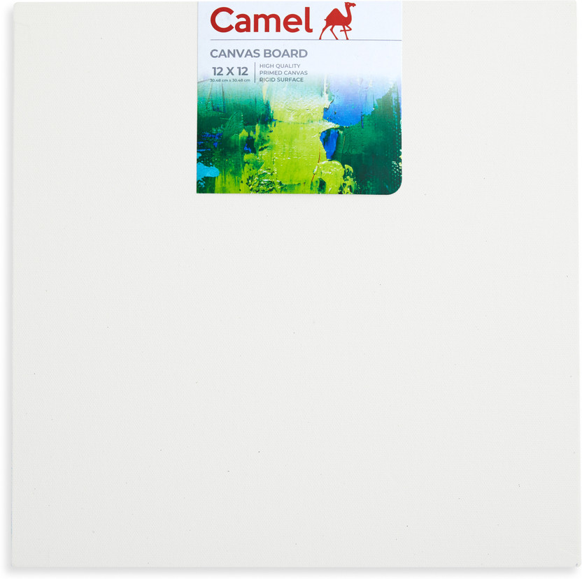 Camel Camel Regular Cotton Acrylic Coated Board Canvas (Set of 1)(White) - Flipkart Deal