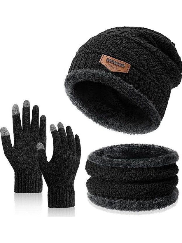 HappenWell Self Design Winter Men & Women Gloves
