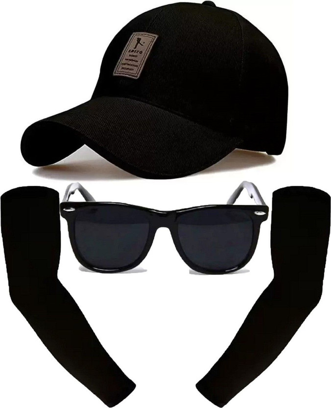 SPEQTA Embroidered, Self Design, Solid Cricket Cap(Pack of 3)