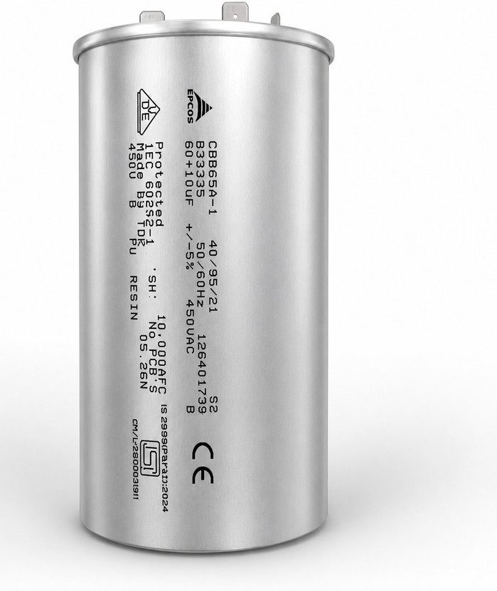 EPCOS EPCOS 60+10 Power Capacitor(Pack of 1) - Flipkart Deal