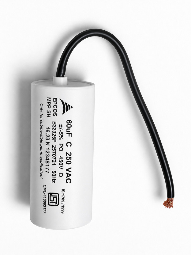 Capacitor Capacitor 60uf Runing Power Capacitor(Pack of 1) - Flipkart Deal