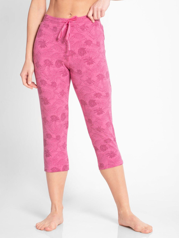 JOCKEY Capri Pants Women Pink Capri 