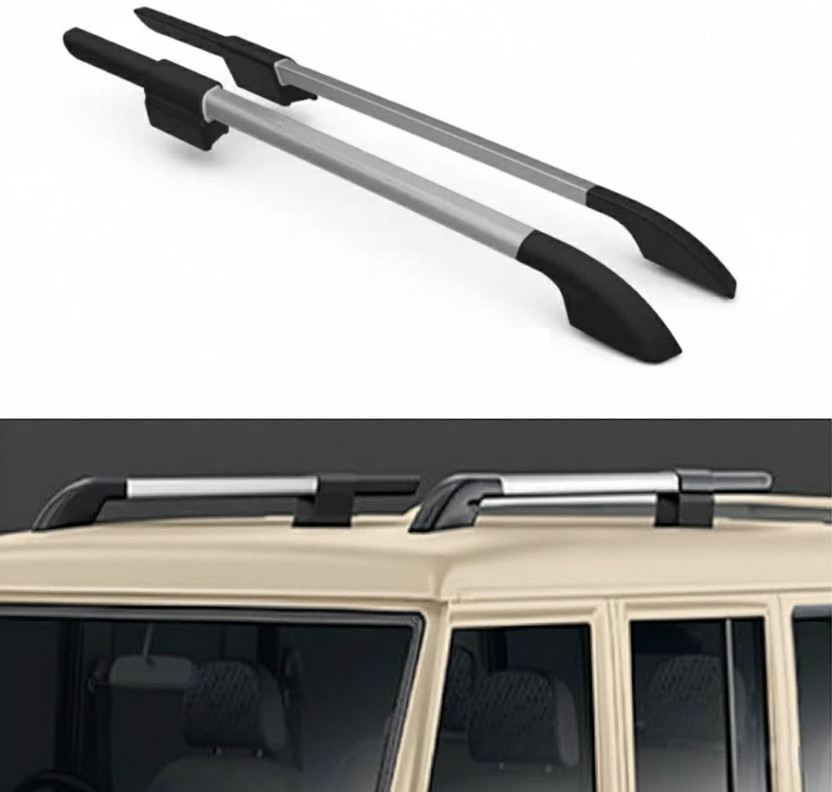 aksmit Mahindra Bolero Car Roof Rail Silver Car Beading Roll For Door, Bumper, Hood(15 m)