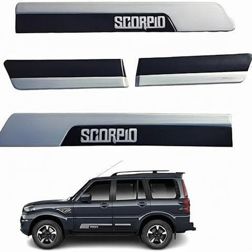 CARSHADE Side Beading Moulding Compatible For Scorpio ( classic model only) Set of 4 Car Beading Roll For Door(5 m)