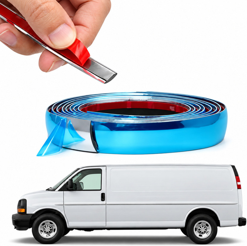 RINTL RINTL Flexible Chrome Door Window Beading Strip 7 Meter 14MM - Flexible Fit Car Beading Roll For Window(7 m) - Flipkart Deal