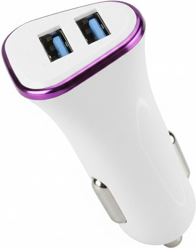 Redleaf 3.5 Amp Turbo Car Charger(White)