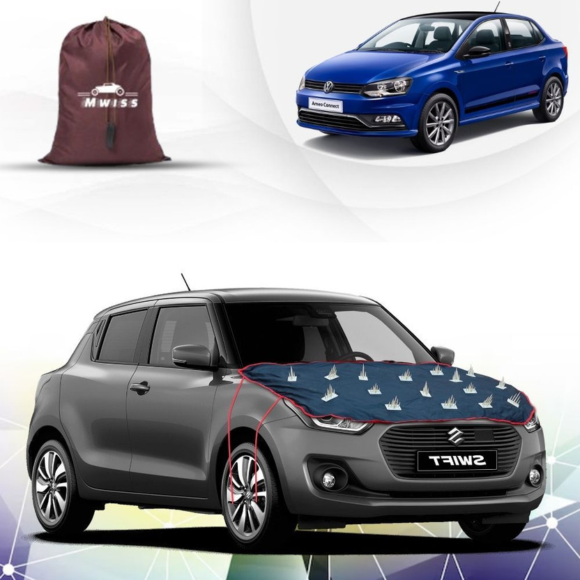 Mwiss Car Cover For Volkswagen Ameo, Ameo 1.0 MPI Comfortline Petrol, Ameo 1.0 MPI Highline Plus Petrol, Ameo 1.0 MPI Trendline Petrol, Ameo 1.5 TDI Comfortline, Ameo 1.5 TDI Comfortline AT, Ameo 1.5 TDI Comfortline Diesel, Ameo 1.5 TDI Highline, Ameo 1.5 TDI Highline AT, Ameo 1.5 TDI Highline Plus 