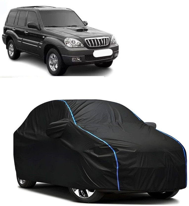 FAUXFUR Car Cover For Hyundai Terracan, Universal For Car (With Mirror Pockets)(Black, For 2010, 2011, 2012, 2013, 2014, 2015, 2016, 2017, 2018, 2019, 2020, 2021, 2022, 2023, 2024 Models)