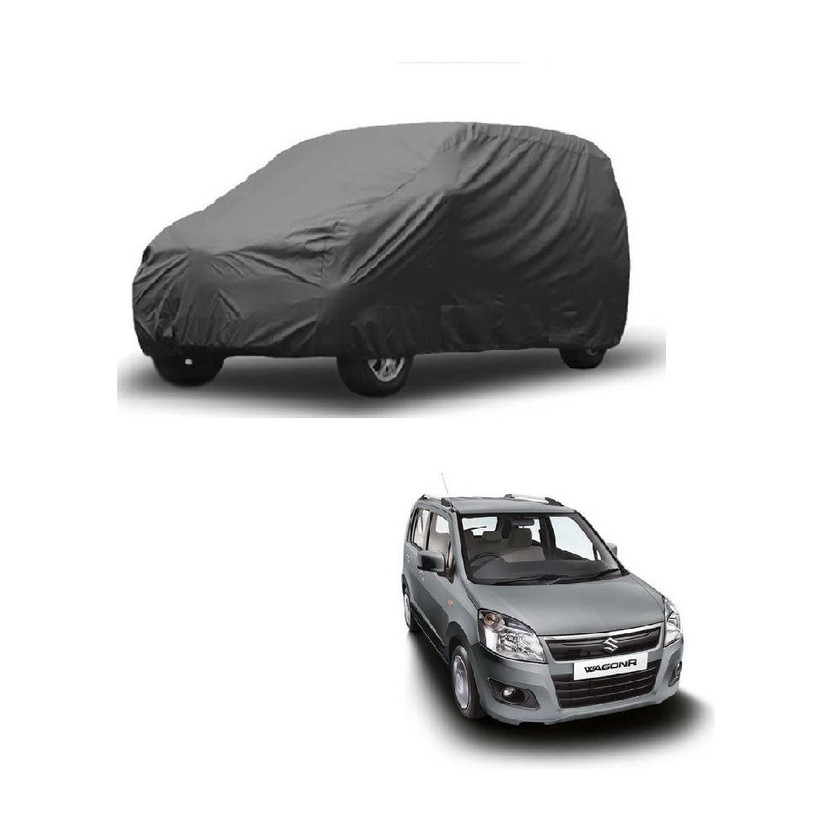 Furious3D Furious3D Car Cover For Maruti Suzuki WagonR (Without Mirror Pockets)(Grey, For 2016, 2017 Models) - Flipkart Deal