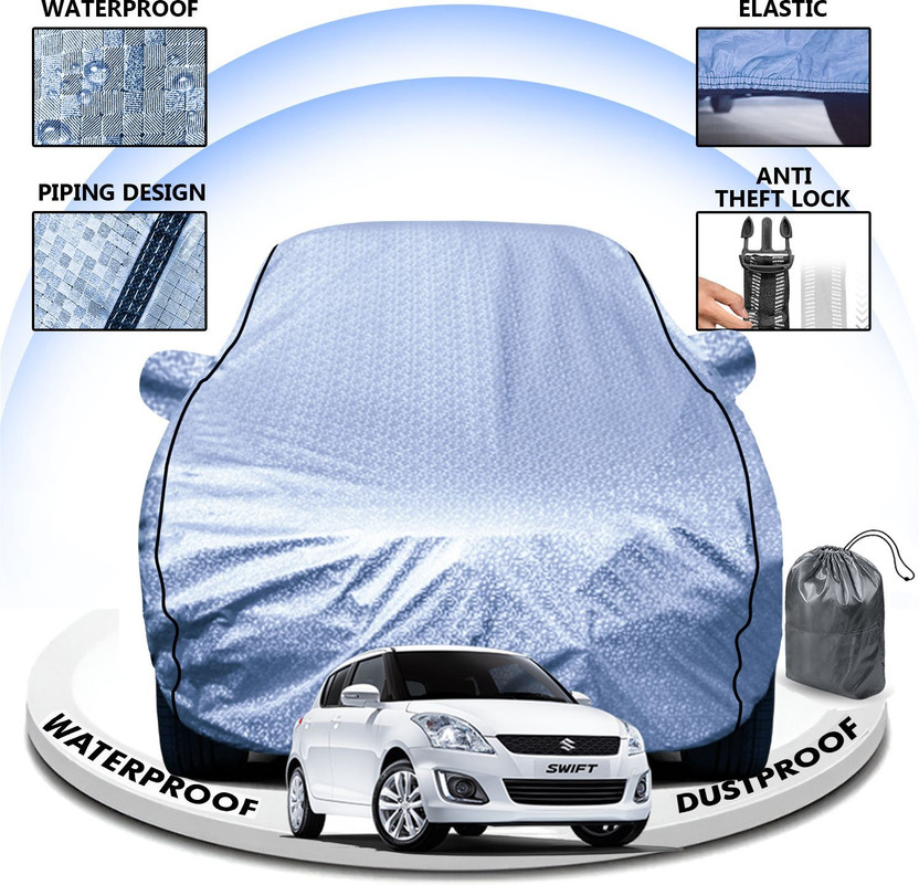 CARZEX Car Cover For Maruti Suzuki Swift, Swift AMT VDI, Swift AMT VDI Diesel, Swift AMT VXI, Swift AMT VXI Petrol, Swift AMT ZDI, Swift AMT ZDI Diesel, Swift AMT ZDI Plus Diesel, Swift LDI, Swift LDI Optional, Swift AMT ZXI, Swift AMT ZXI Petrol, Swift AMT ZXI Plus Petrol, Swift LDI SP Limited Edit
